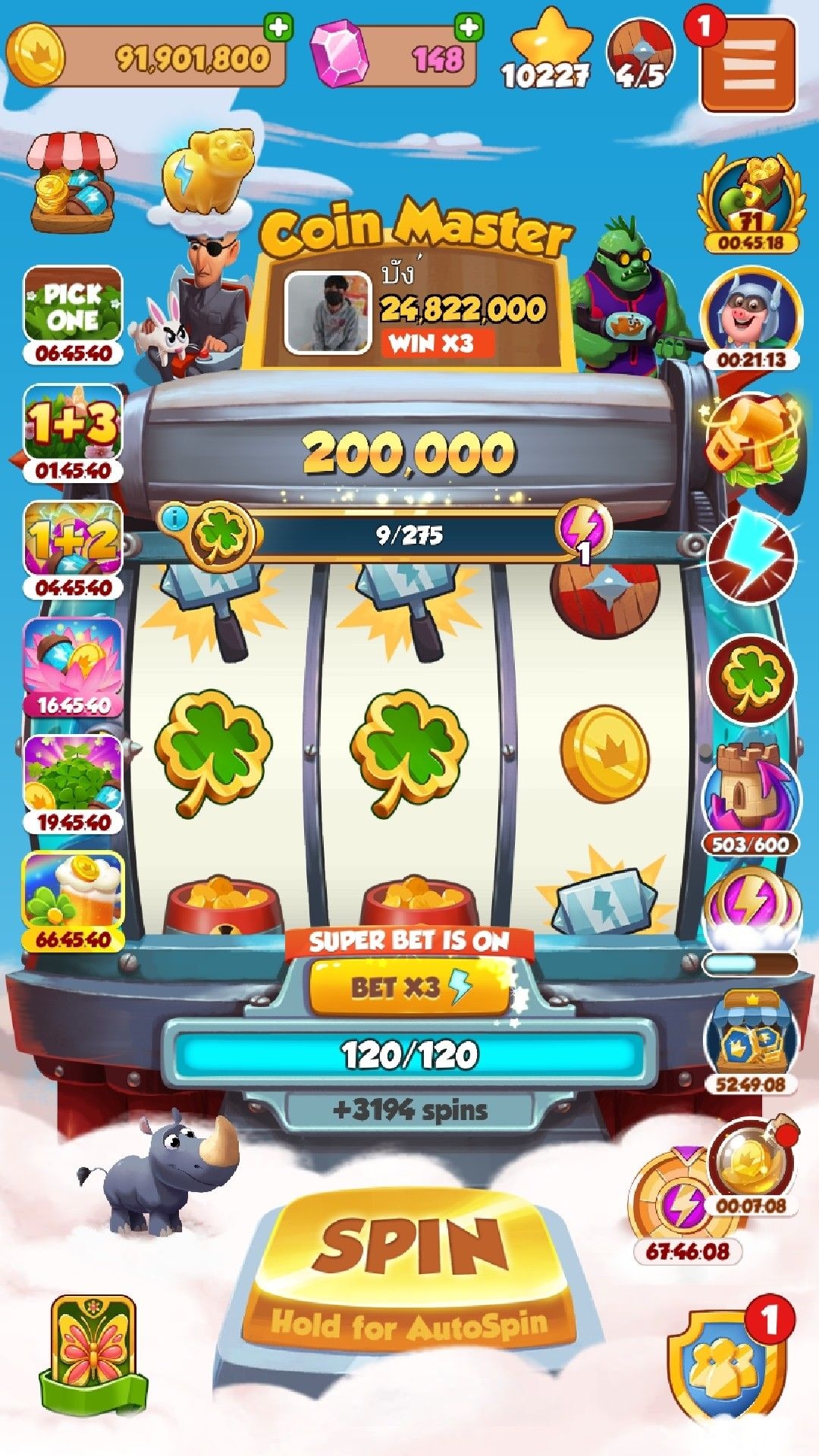 Cash Royal Casino game